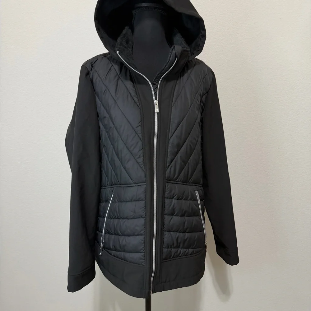 Free Country Black Quilted Jacket